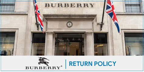 burberry return policy online|burberry order returns.